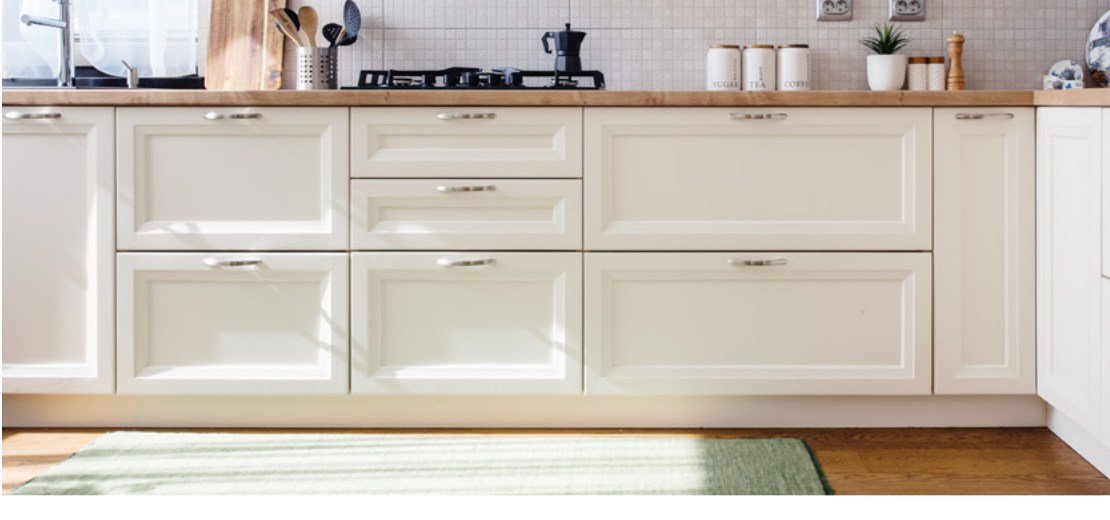 White kitchen cabinetry